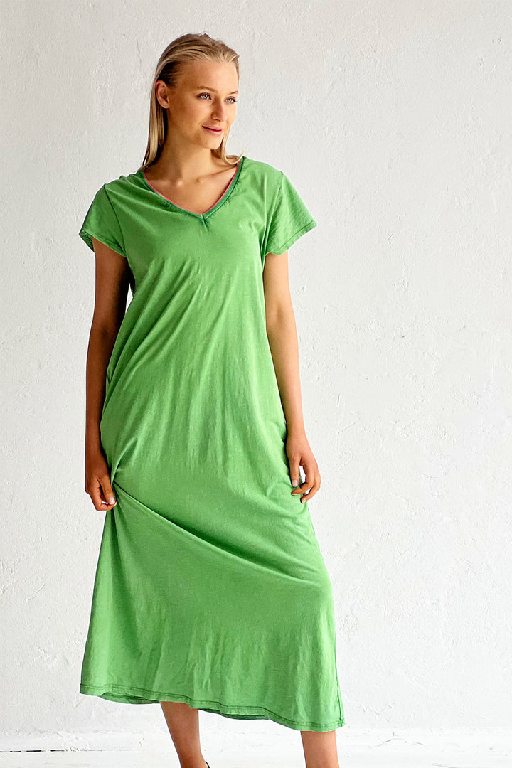 Italian Star Capri Dress -  APPLE GREEN