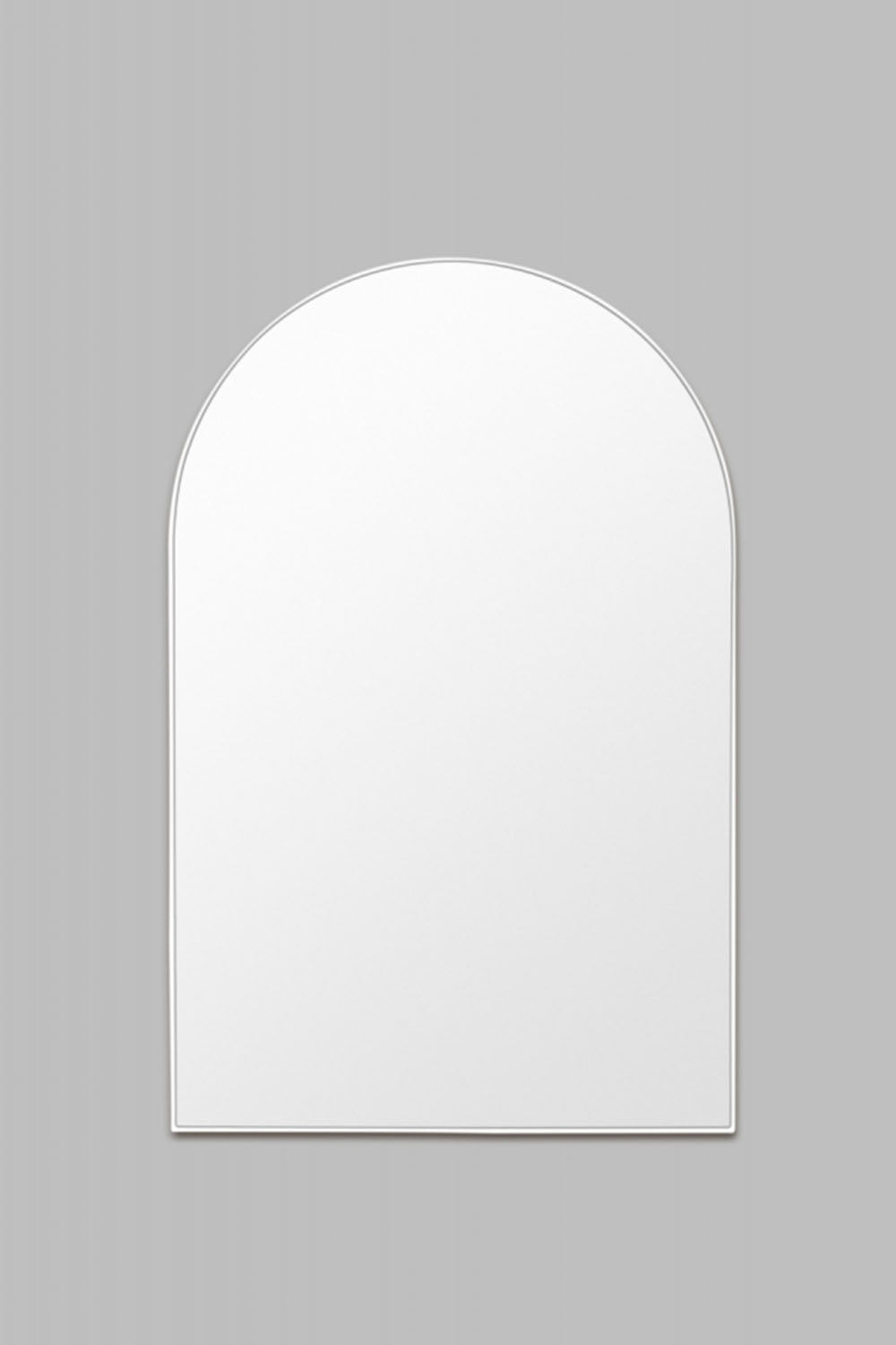 Bjorn Oversized Black Mirror - White
