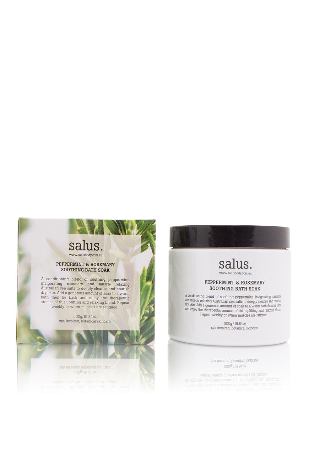 PEPPERMINT & ROSEMARY SOOTHING BATH SOAK - CrateExpectations