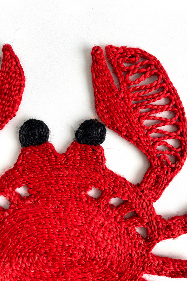 Crab placemat - Red
