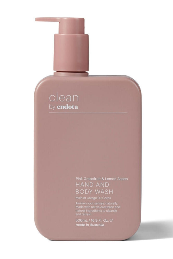 CLEAN by endota Pink Grapefruit & Lemon Aspen Hand & Body Wash 500ml