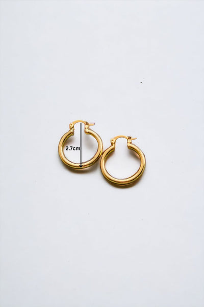 Halo Hoop Small - Gold