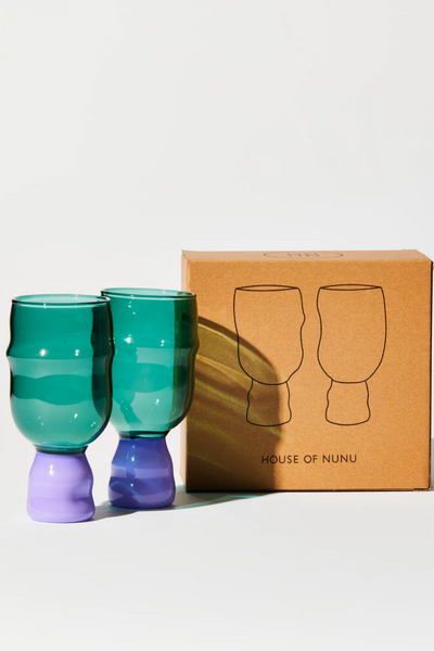 SHOW PONY GLASSES - TEAL SET