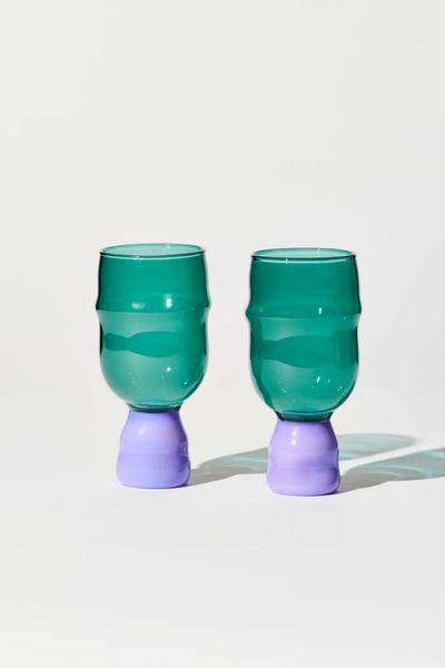 SHOW PONY GLASSES - TEAL SET