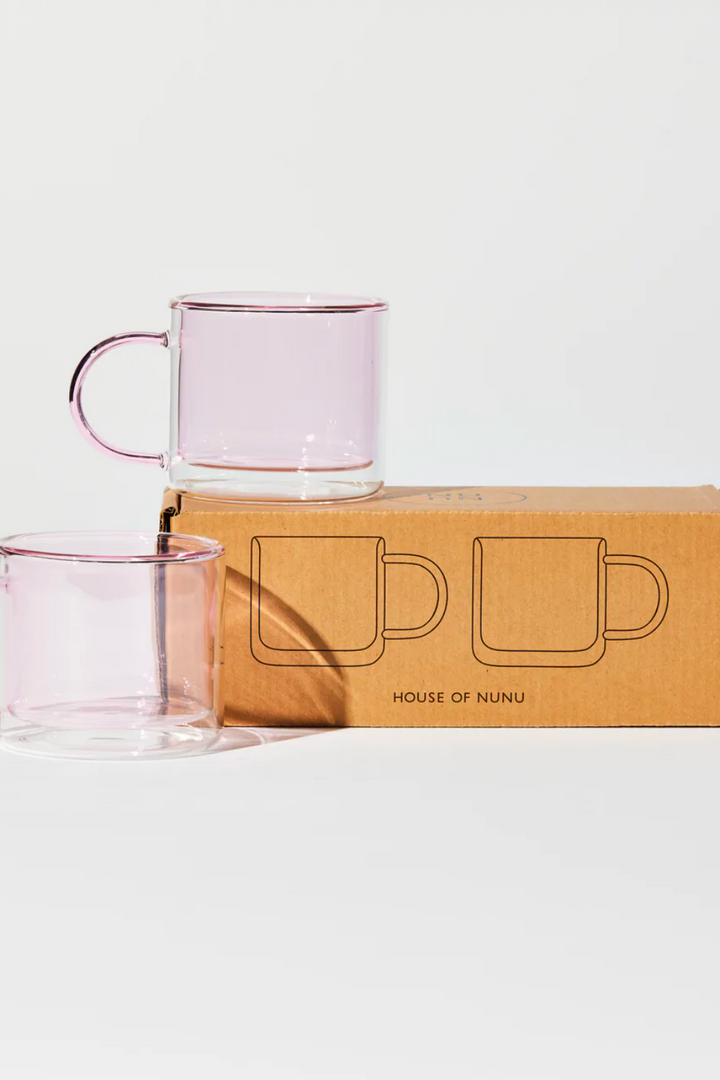 DOUBLE TROUBLE CUP SET IN PINK