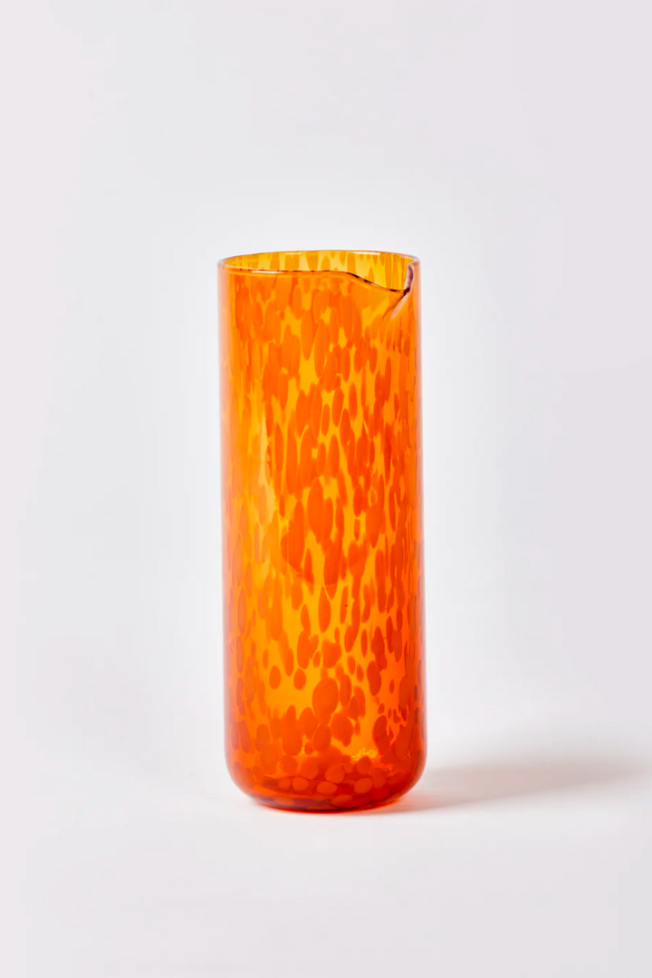 DOTS AMBER CARAFE