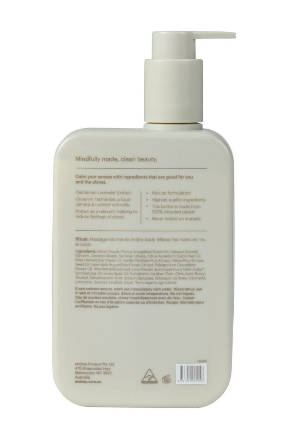 Rose & Tasmanian Lavender Hand & Body Lotion 500ml